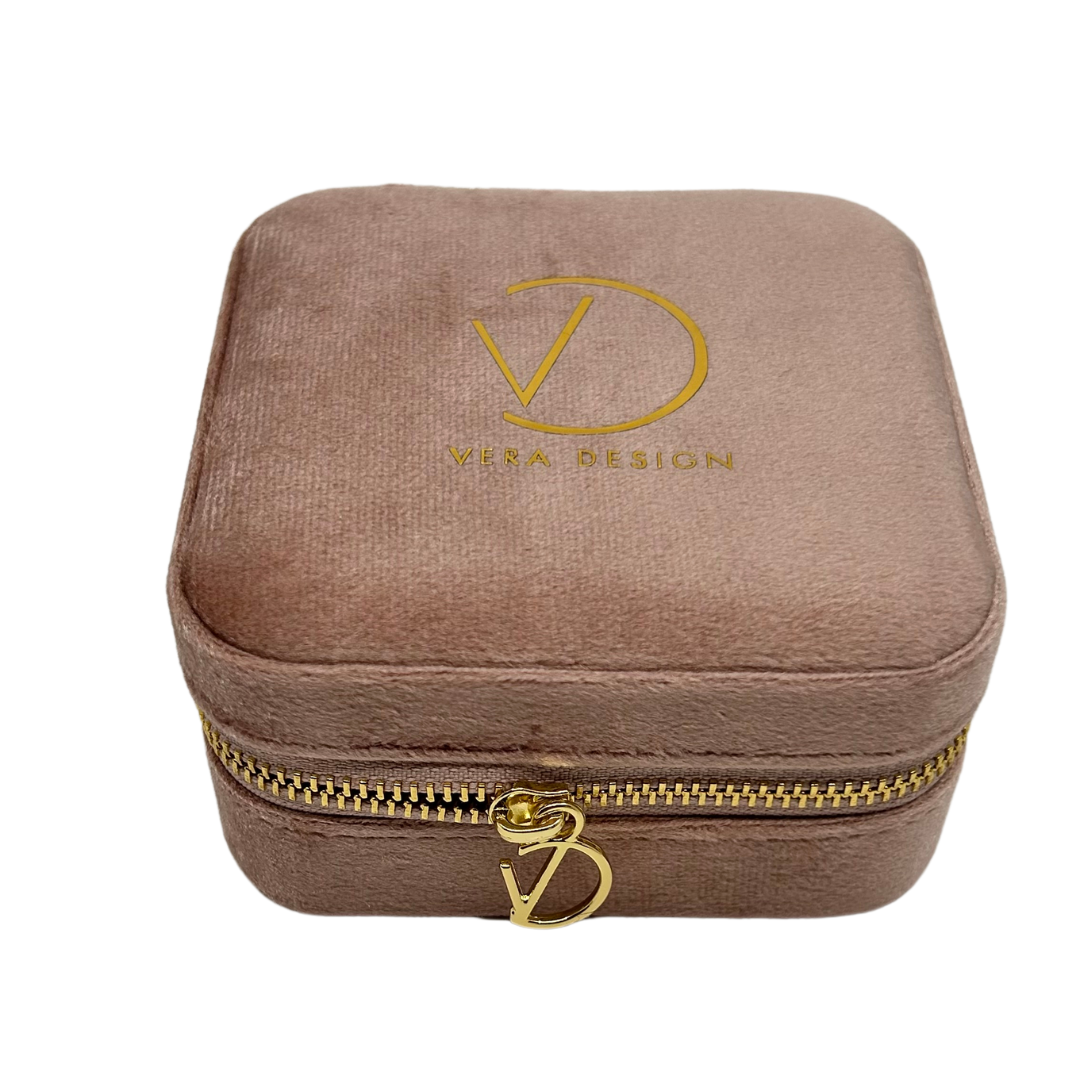 JEWELLERY TRAVEL BOX PINK