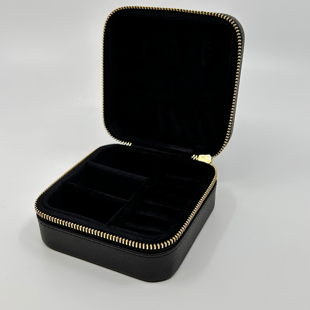 JEWELLERY TRAVEL BOX BLACK