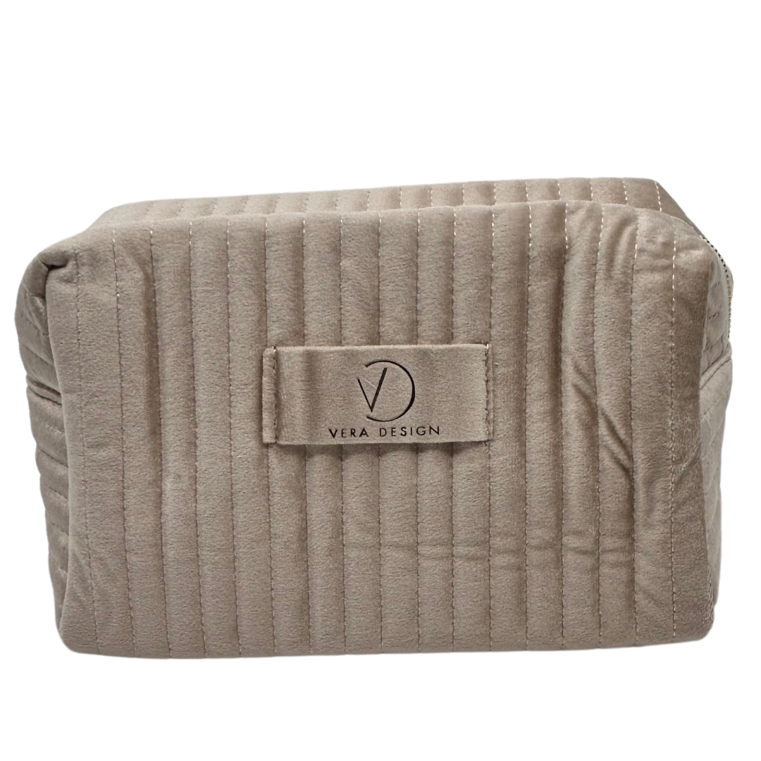 VERA DESIGN COSMETIC BAG BEIGE