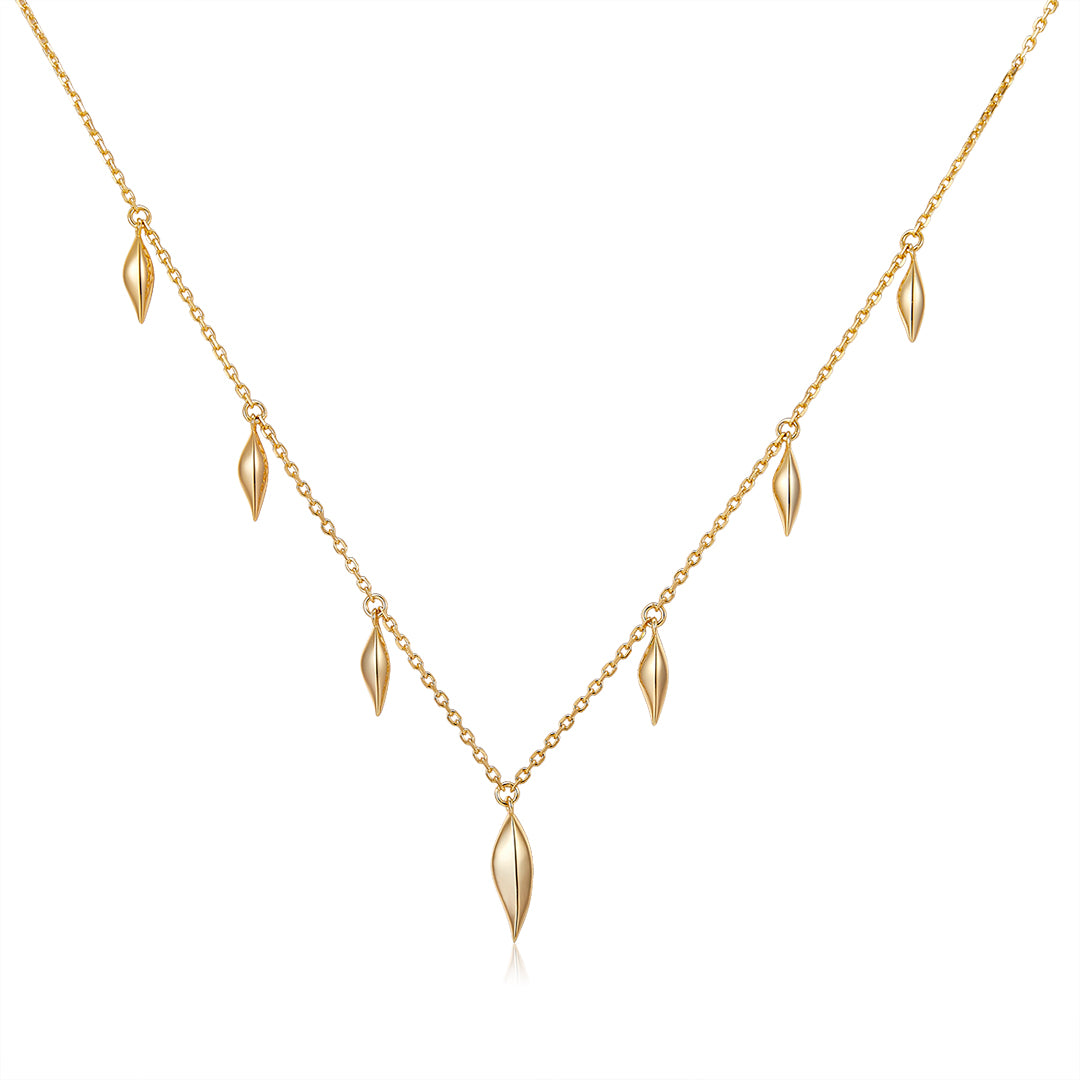 CAPE OF FEATHERS NECKLACE