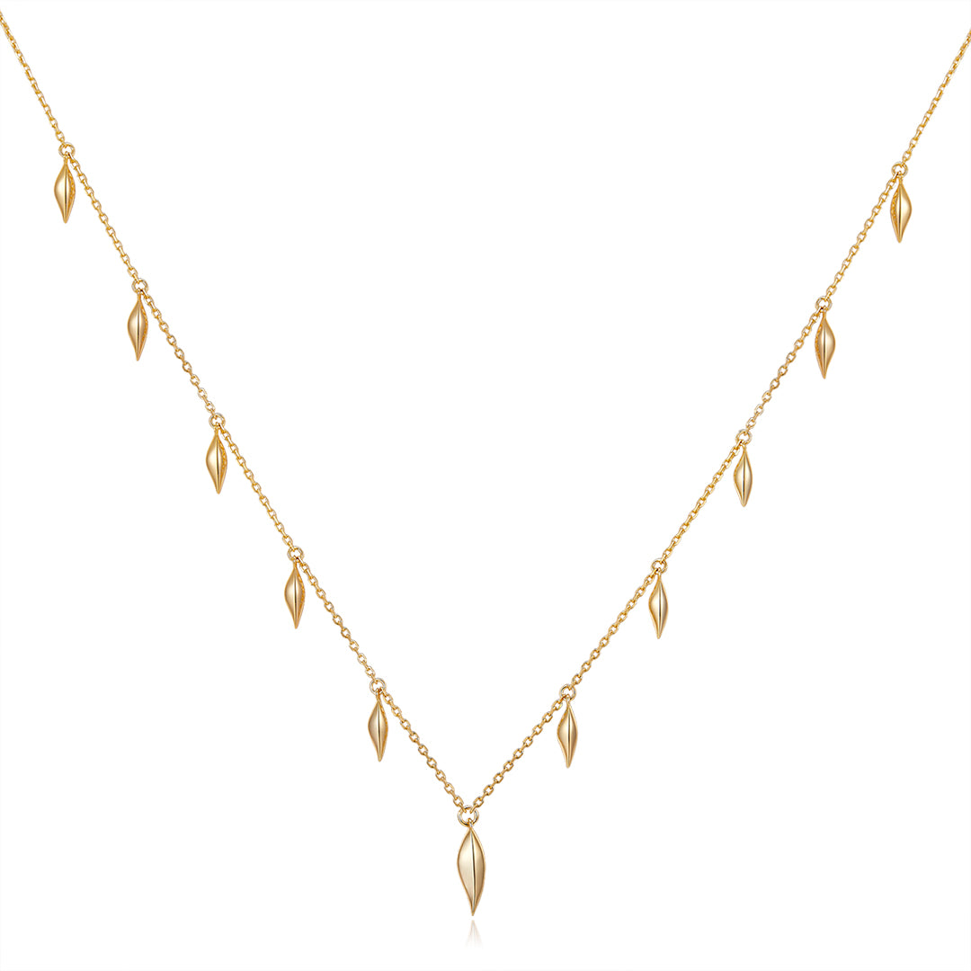 CAPE OF FEATHERS NECKLACE GRANDE