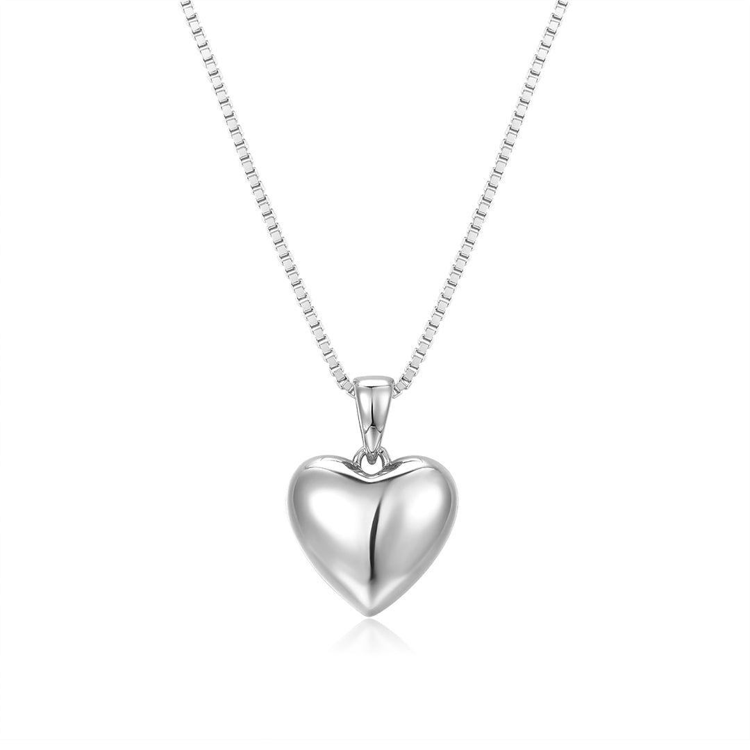 HEART GRANDE PENDANT SILVER