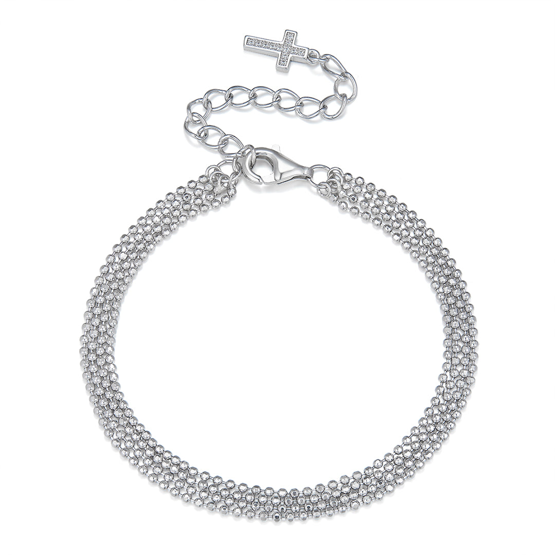 BALL CHAINS BRACELET SILVER