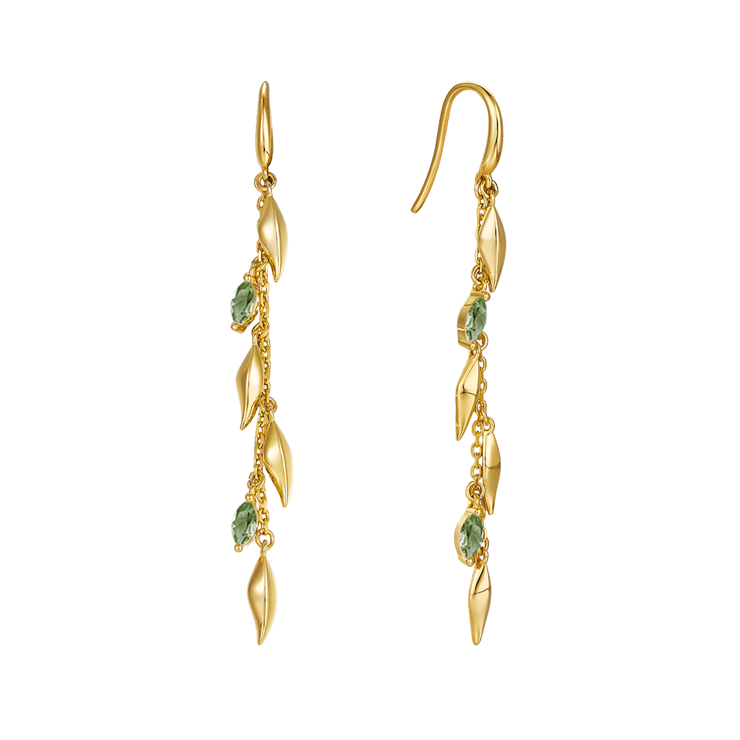 vera design cape grande divine eyrnalokkar gull gjof fyrir hana islensk skartgripahonnun