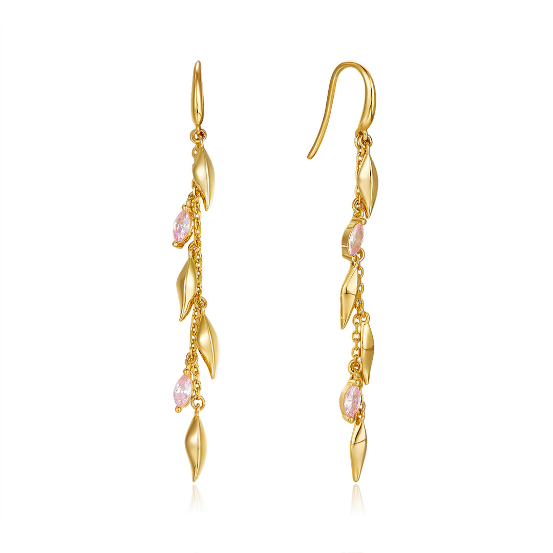 vera design cape grande divine eyrnalokkar gull gjof fyrir hana islensk skartgripahonnun