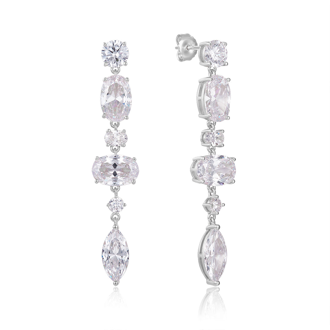 CRYSTAL DROTTNING EYRNALOKKAR