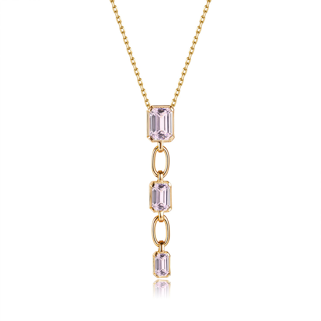 vera design crystal halsmen gull gjof fyrir hana islensk skartgripahonnun