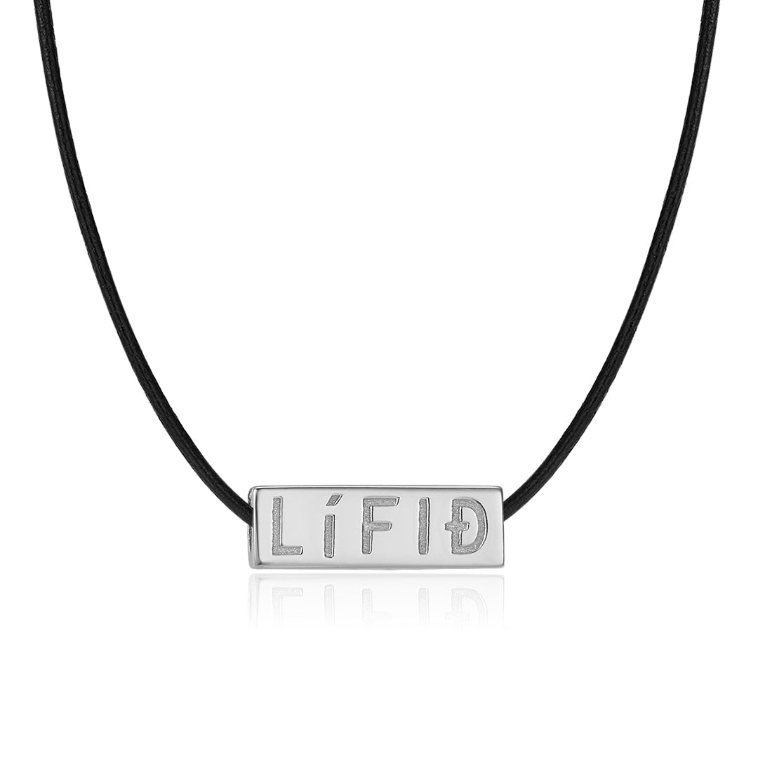 KRAFTUR FOR LIFE PENDANT SILVER-BLACK