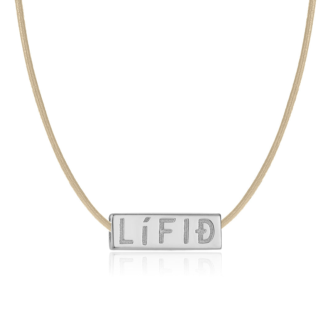 KRAFTUR FOR LIFE PENDANT SILVER-SAND