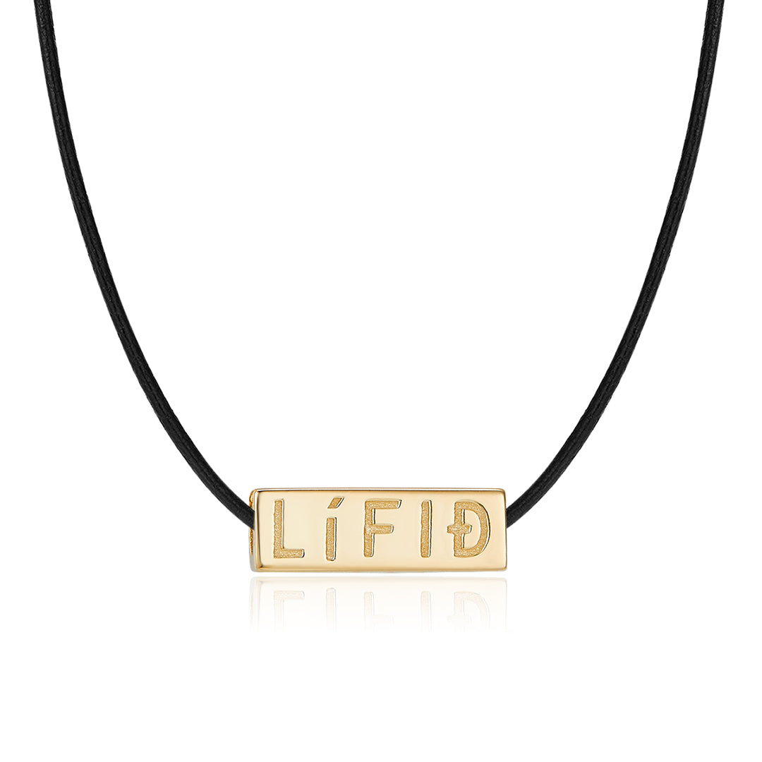 KRAFTUR FOR LIFE PENDANT GOLD-BLACK