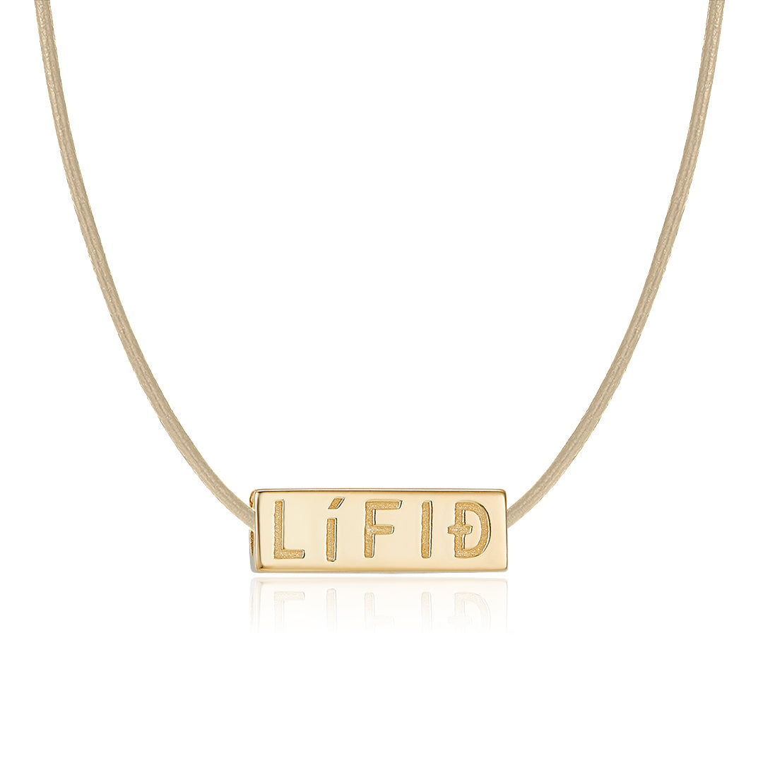 KRAFTUR FOR LIFE PENDANT GOLD-SAND