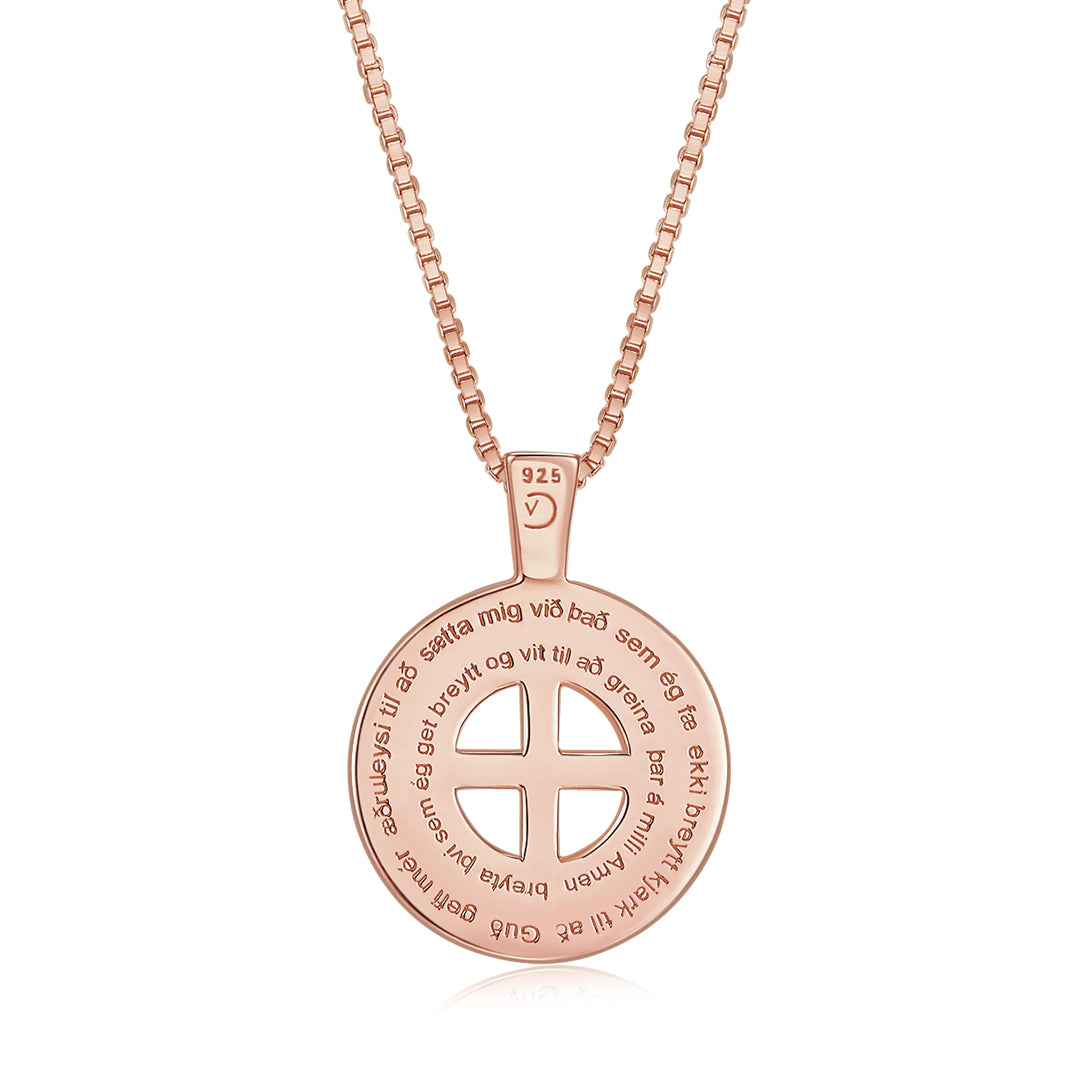 INFINITY SERENITY MIDI PENDANT ROSEGOLD