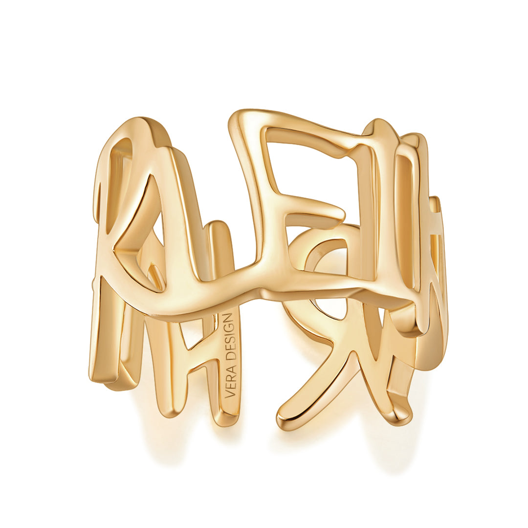 KÆRLEIKUR RING GOLD