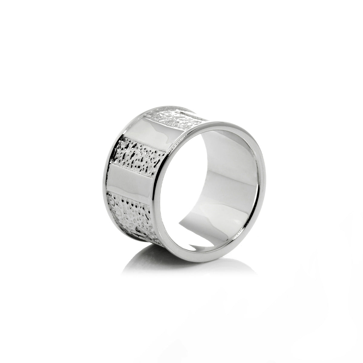 ICELAND RUNE RING SILVER